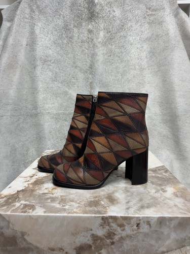Stivaletti patchwork miu - stivaletti,