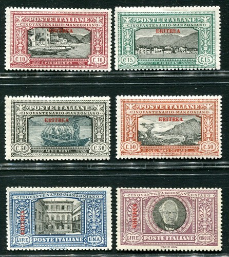 Italia eritrea 1924 manzoni - italia,