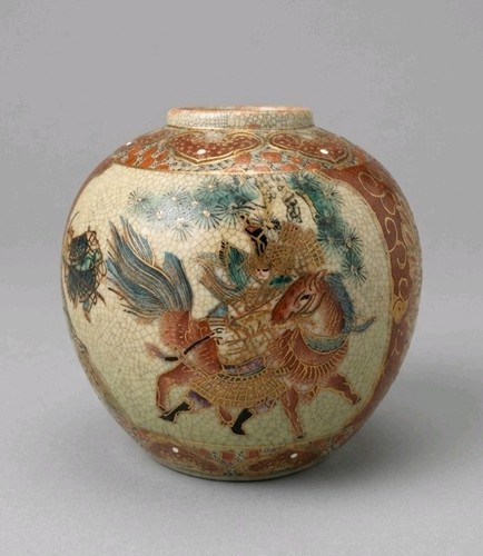 Vaso satsuma porcellana - satsuma,