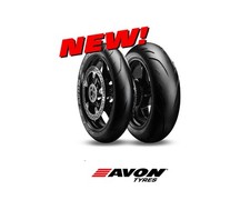 Coppia gomme moto avon - avon, 3d