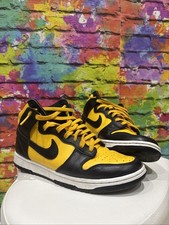 SCARPE NIKE DUNK HIGH RETRO GIALLO NERO DD1399-700 EDIZIONE LIMITATA ORIGINALI