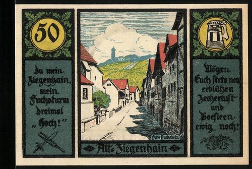 Moneta emergenza jena - moneta, 1921