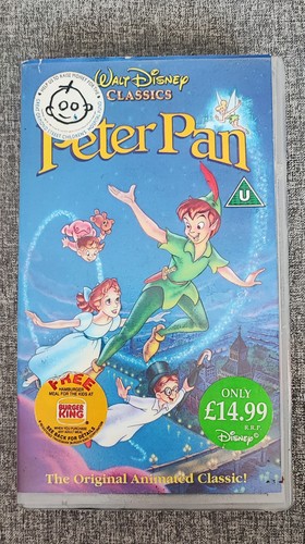 Peter pan disney vhs - -,