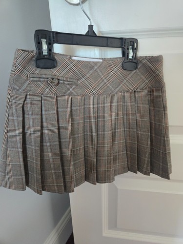 Gonna plissettata marrone zara - plissettata,