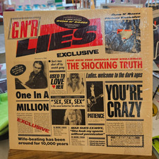 GUNS N' ROSES "Lies" used LP