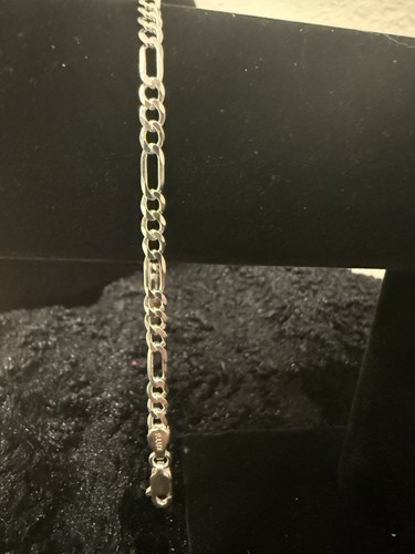Bracciale figaro 925 argento - figaro, .925