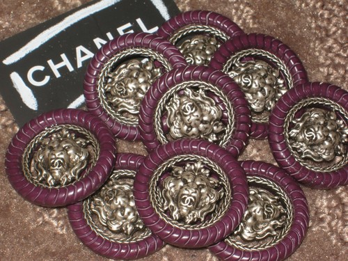 Chanel metal logo front - chanel, 7