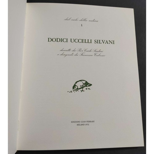 Dodici uccelli silvani c - silvani,