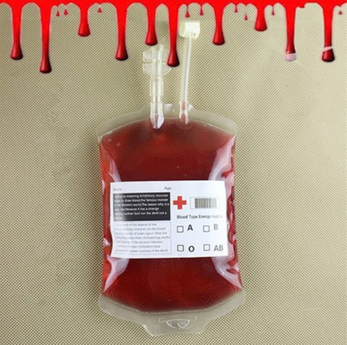 Falsa sacca sangue - falsa, per