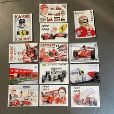 Cartoline Postcard F1 Ferrari