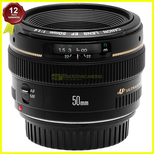Canon 50mm 4 - 50mm, f/1.4