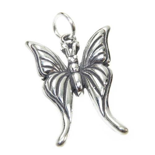 Charm farfalla argento - farfalla,