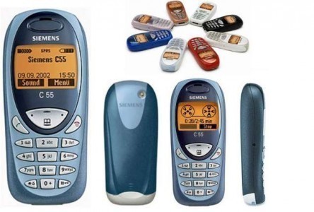 Siemens c55 blu - siemens,