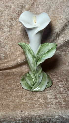 Vintage majolica style calla - vintage,