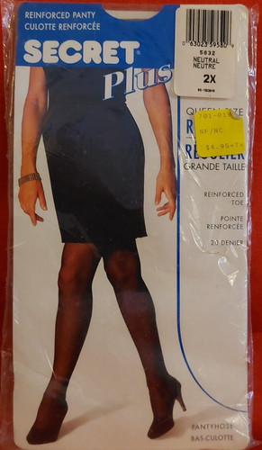 Vintage pantyhose secret - secret, plus