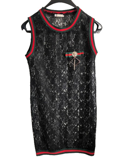 Abito donna pizzo mini abito