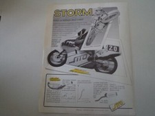 advertising Pubblicità 1987 MARMITTE SITO e CLAUDIO MACCIOTTA MBA 125 GP/PUZAR