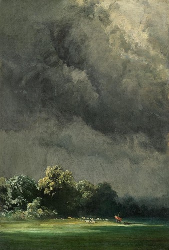 Paesaggio cavalcato dalla