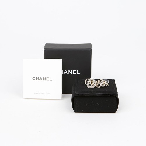Orecchini doppio cuore chanel - orecchini,