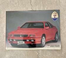 USO E MANUTENZIONE MASERATI