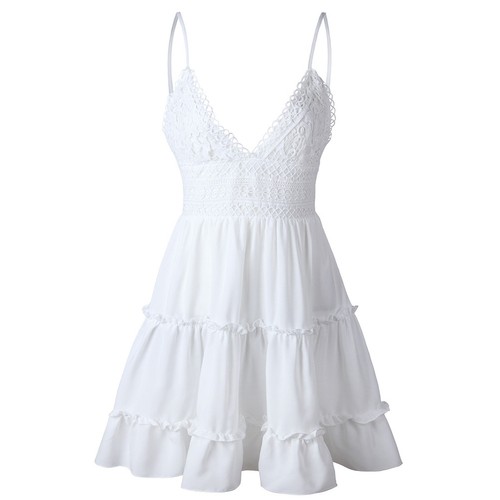 Abito con scollo v costume - abito, a