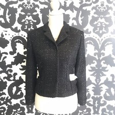 Giacca Nera Chanelina con