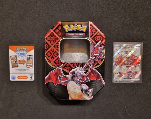 Pokemon tin charizard - pokemon, ex