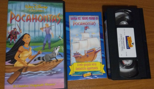 Pocahontas vhs originale - pocahontas,