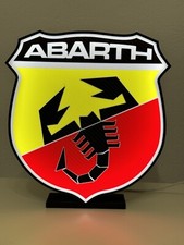 Insegna  Led Abarth Luminosa