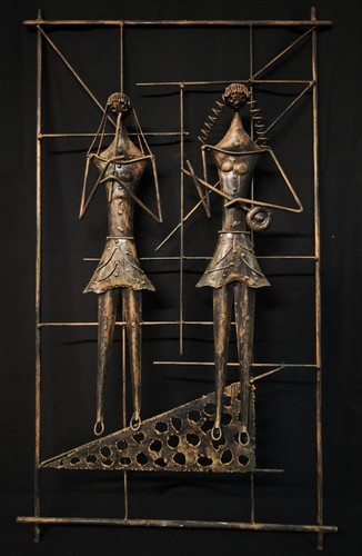 Scultura ferro battuto - , da