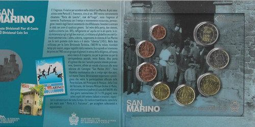 Set monete san marino anno - set,
