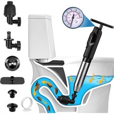 Wenbones Pompa Stura scarichi a Pressione Stantuffo per WC ad Aria Compressa