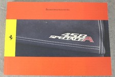 FERRARI 458 SPECIALE A Manuale