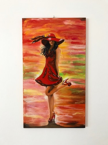 Dipinto olio tela - ad,