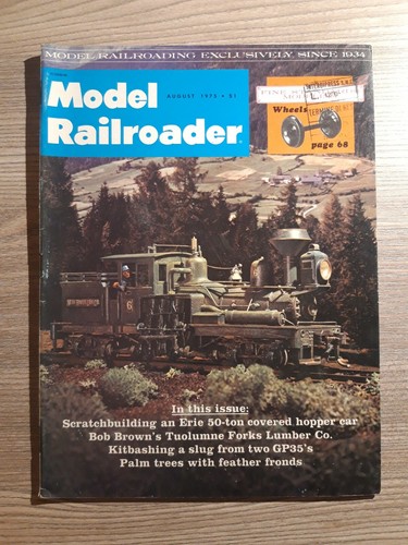 Model railroader agosto 1975 - railroader,