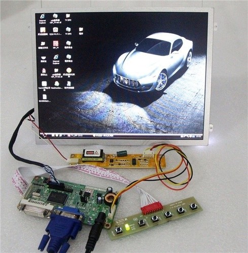 Scheda controller lcd vga - lcd, +