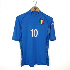 ITALIA KAPPA MAGLIA TOTTI HOME JERSEY VINTAGE TRIKOT MAILLOT SHIRT WC2002