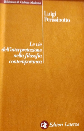 Vie dell interpretazione - vie, dell'interpretazione