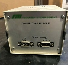 convertitore bicanale SERIALE RS232 rs485 research & management