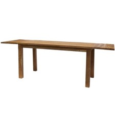 TAVOLO rustico legno massello allungabile Vintage Industrial 160/240x80H76 