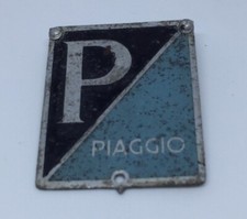 Scudetti Targhetta Piaggio Originale - Vespa faro basso VN2 - VNA in Alluminio