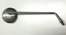 SPECCHIETTO RETROVISORE DESTRO  CROMATO PER MOTO SCOOTER CICLOMOTORE EPOCA 