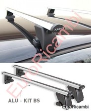 BARRE PORTATUTTO TETTO FARAD ALU130 BS25 PER VW GOLF 6 3PORTE DAL 2008 IN POI