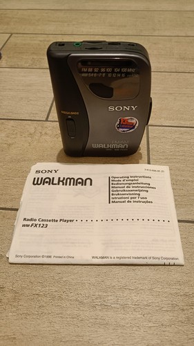 Sony walkman fx123 - wm-fx123, fm/am
