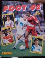 Album Panini Foot 92 Incomplet
