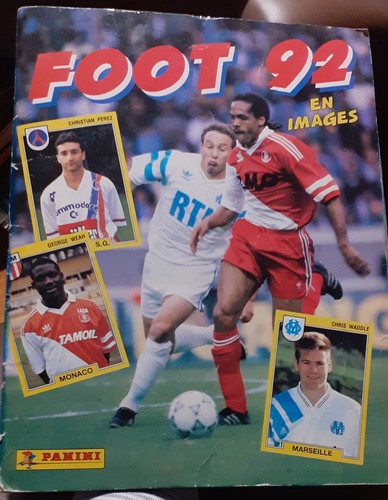 Album panini foot - 92, incomplet