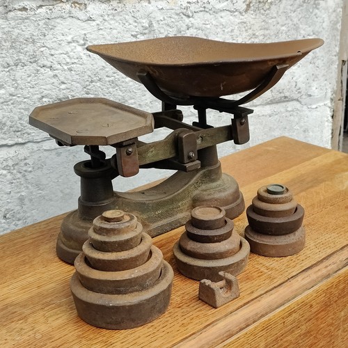 Vintage cast iron heavy - cast,