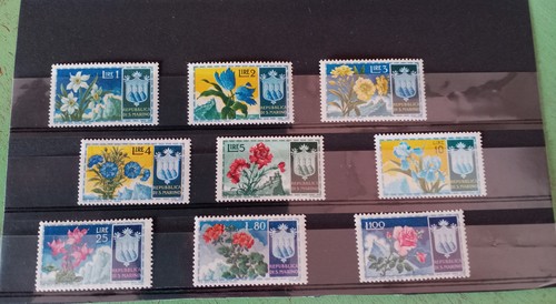 Fiori emissione rep san - -, rep.