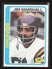 1978 topps jim marshall 343 - 1978,