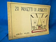 Sala Giuseppe, 20 progetti di